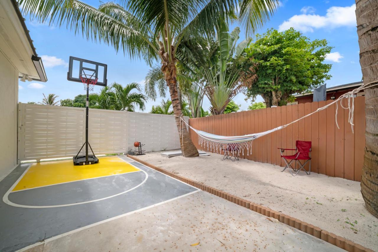 Miami Fun Home With Pool & Games L30 Eksteriør billede