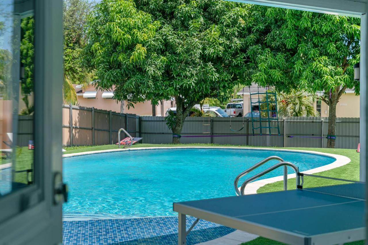 Miami Fun Home With Pool & Games L30 Eksteriør billede